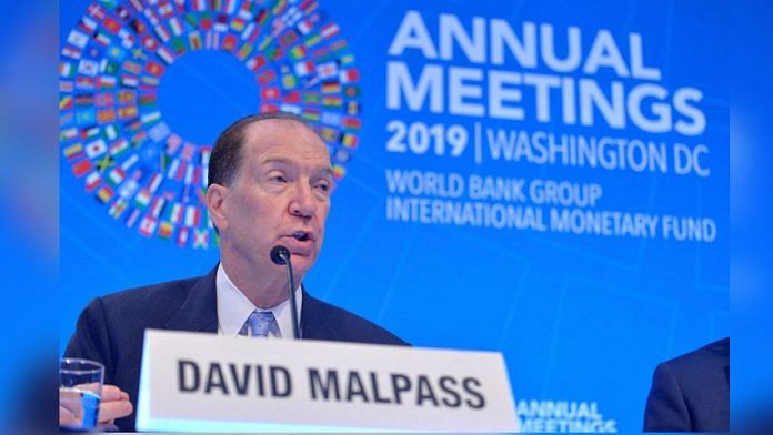 World Bank President David Malpass in Washington, USA | Reuters