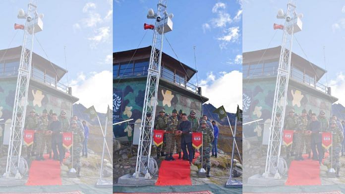 An avalanche monitoring radar was inaugurated in North Sikkim on 20 September 2022