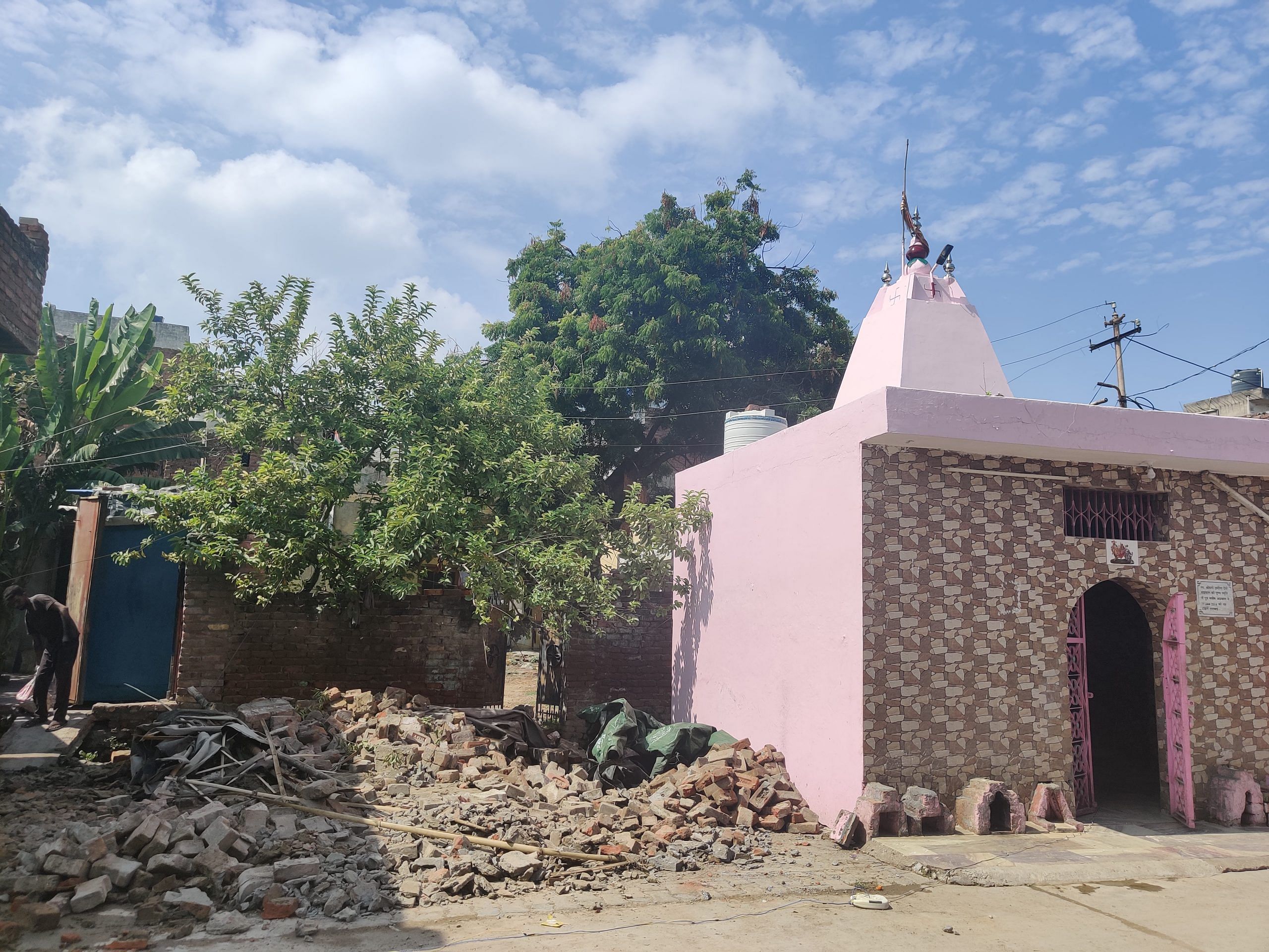 Another one-room property that belonged to alleged drug peddler Praveen Kumar, razed in Kumhar Mandi | Bismee Taskin | ThePrint