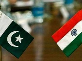 Representational image of the flags of Pakistan and India | File YouTube screengrab