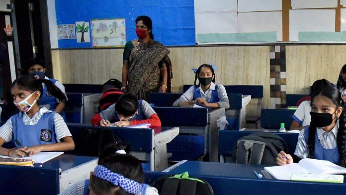 Students in a classroom in New Delhi | ANI File Photo
