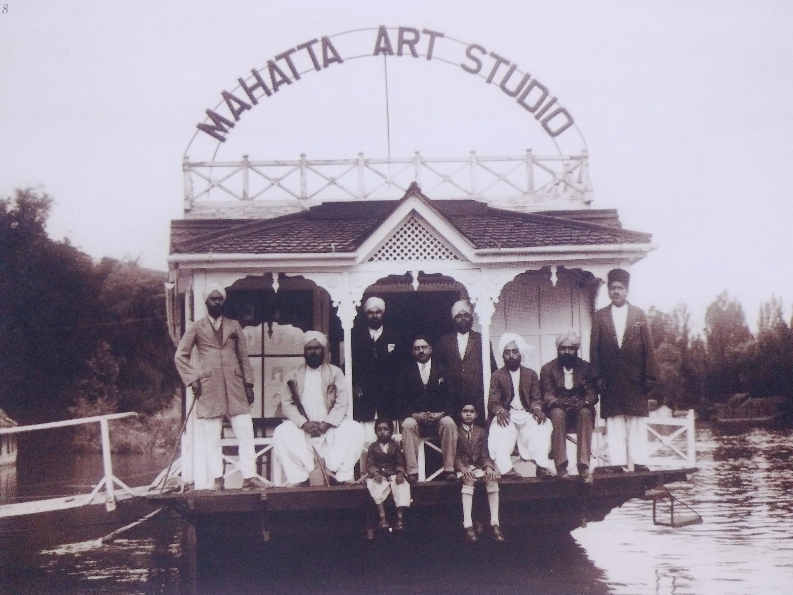 First Mahatta art studio on Jhelum river | special arrangement