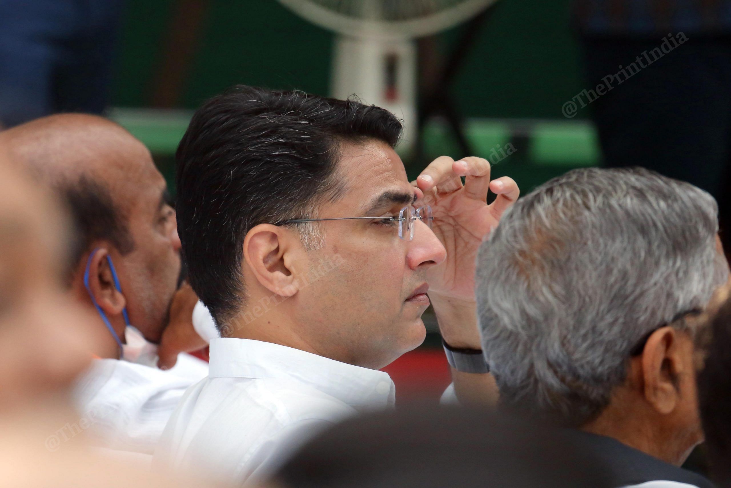 Congress Leader Sachin Pilot during a ceremony for presentation of certificate of election to the former, at AICC Headquarters | Praveen Jain | ThePrint