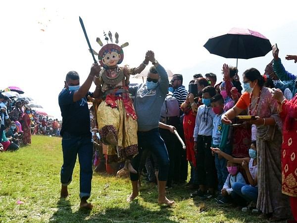 Nepal: Khokana celebrates Sikali Jatra instead of Dashain festival