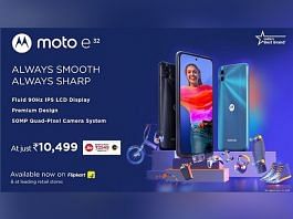 Motorola launches the most affordable smartphone, moto e32, on Flipkart and leading retail stores