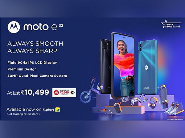 Motorola launches the most affordable smartphone, moto e32, on Flipkart and leading retail stores