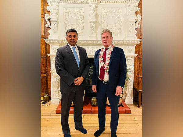 Indian High Commissioner holds 'productive' talk with UK Labour party leader Keir Starmer