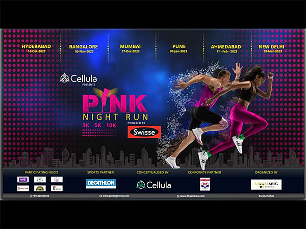 Cellula And Swisse Wellness announces PINK NIGHT RUN, India's largest Women Centric Running campaign