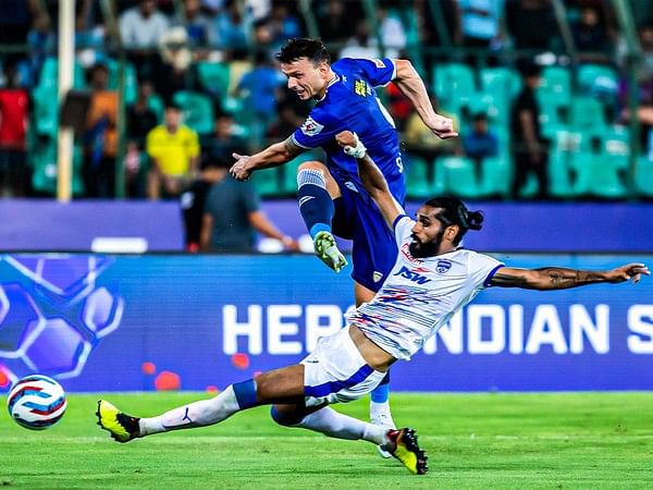 ISL: Spirited 10-man Chennaiyin FC hold rivals Bengaluru FC to 1-1 draw