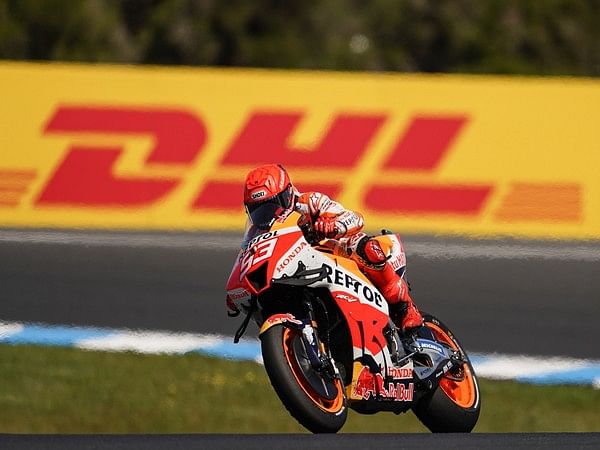 Honda's Marquez makes it 100 with podium return