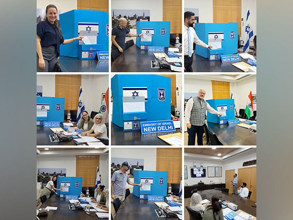 Staff at diplomatic mission in India vote for Israel's 25th Knesset