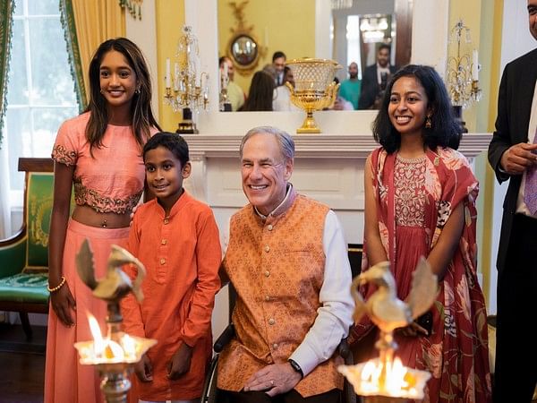 Diwali in the US: Texas Governor celebrates at his official residence