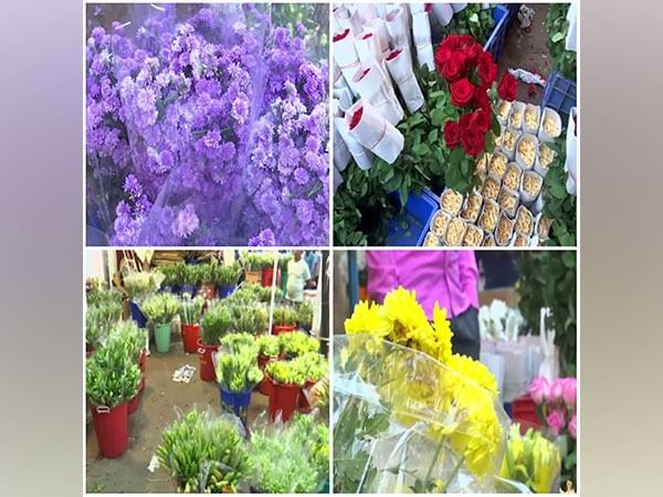 Phool khile hain.. Defying price hike, people throng Ghazipur flower market on Diwali
