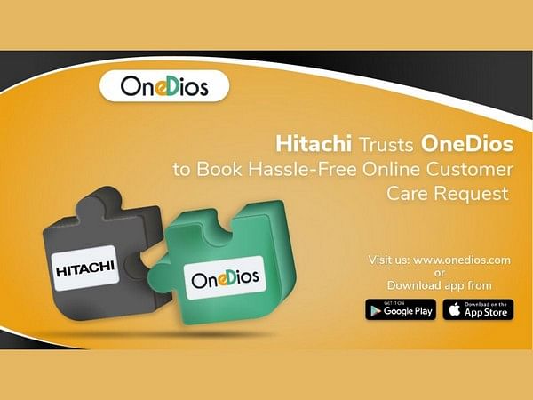 Hitachi Trusts OneDios to Book Hassle-Free Online Customer Care Request