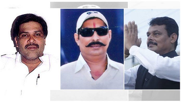 (From left to right) Surajbhan, Anant and Lalan Singh have collectively held a vice-like grip over the people in Mokama | Commons & Lalan Singh Facebook page