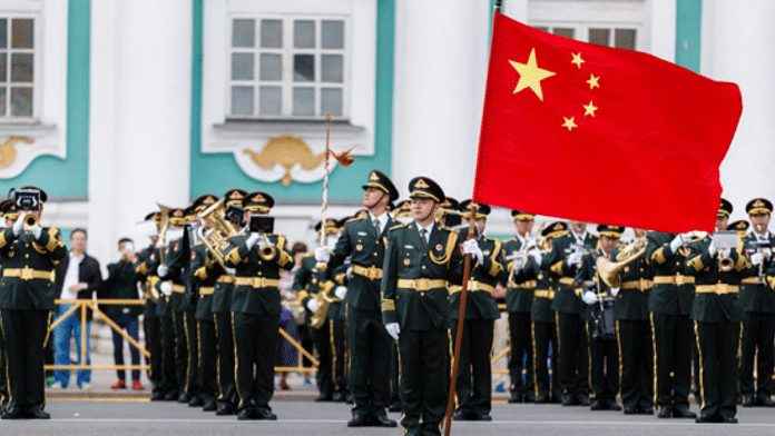 File photo of Chinese military band on Palace Square | Wikimedia Commons