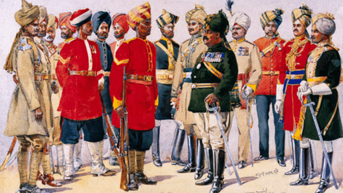 Representative photo of Imperial Service Troops during British Raj in India. Indian sepoys, across religious lines, were inspired by the 'dharma' code of conduct through the centuries | Wikimedia Commons
