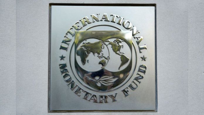 The International Monetary Fund logo is seen at IMF headquarters in Washington, US | Reuters file photo