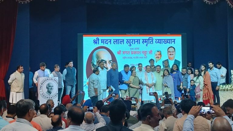 Nadda extols ‘Dilli ka Sher’ Madan Lal Khurana to rouse BJP’s Delhi unit