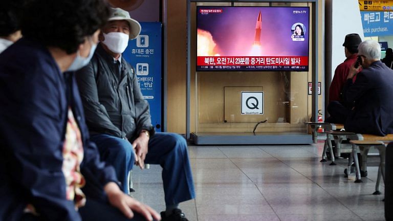 North Korea fires ballistic missile over Japan for the first time in five years