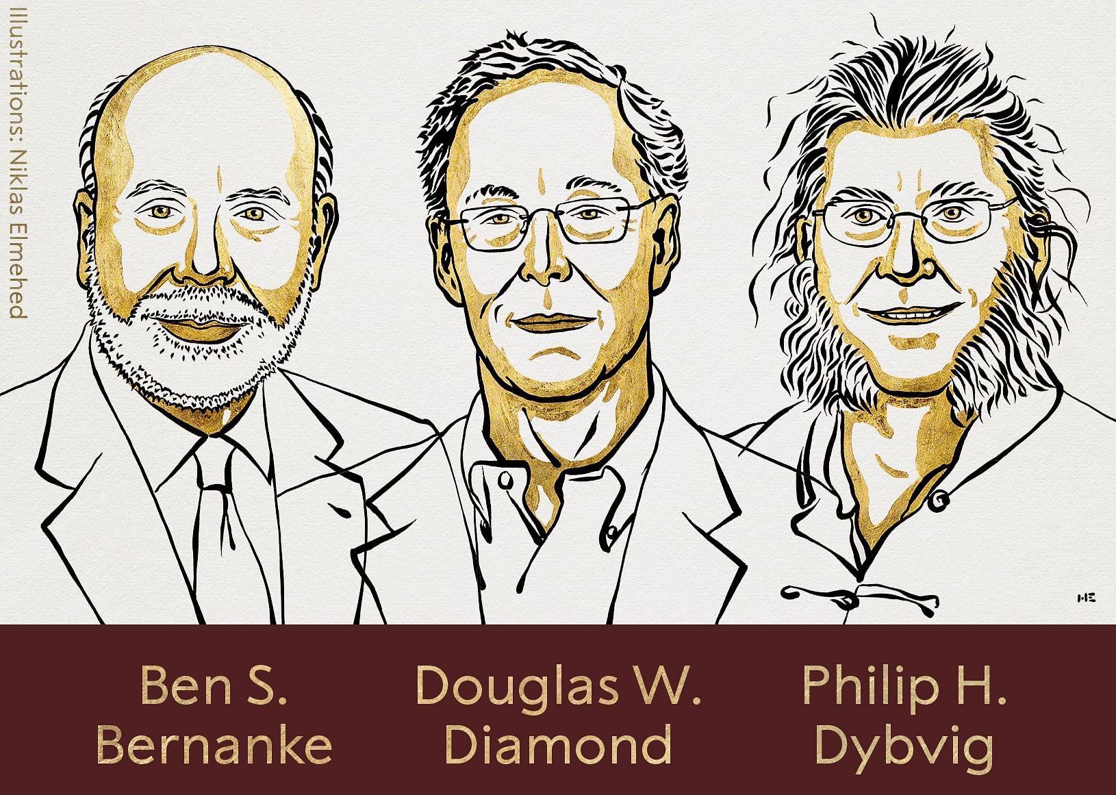 Nobel prize for economics goes to Bernanke, Diamond, Dybvig for