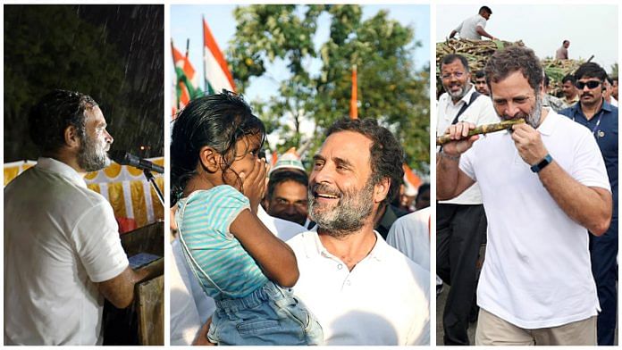 Congress MP Rahul Gandhi photographed during Bharat Jodo Yatra | ANI