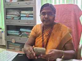 Revathi at her office at Sanchar Bhawan | Regina Mihindukulasuriya | ThePrint
