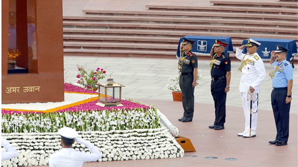 Indian Air Force unveils new combat uniform during its 90th anniversary  celebrations