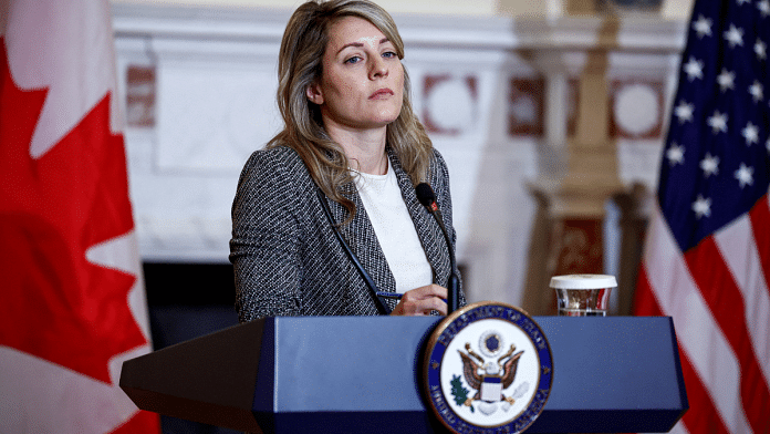 Canadian Foreign Minister Melanie Joly in Washington, U.S., September 30, 2022. Reuters/Evelyn Hockstein