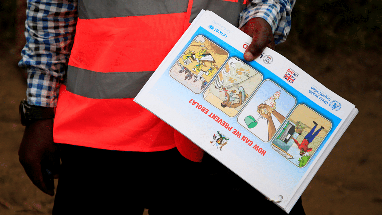 Ebola kills 1st health worker in latest outbreak in Uganda. 37-year-old Tanzanian doctor dies