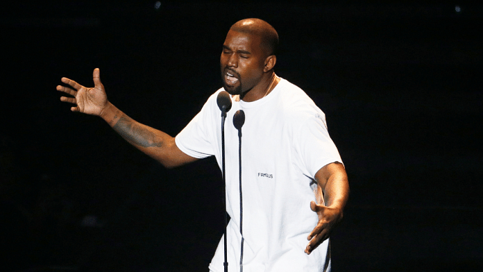 Kanye West on stage during the 2016 MTV Video Music Awards | Reuters/Lucas Jackson
