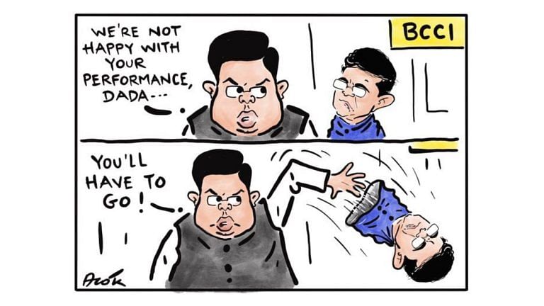 Did Dada just get ‘mankaded’ out of BCCI, and Vladimir ‘Putout’ over blown-up bridge