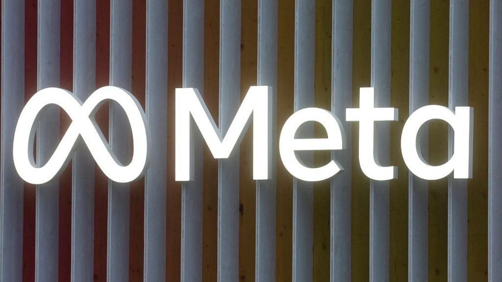 The logo of Meta Platforms is seen in Davos, Switzerland | Reuters file photo