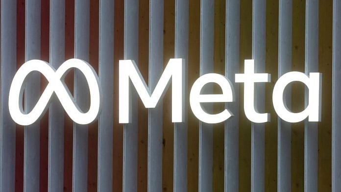 The logo of Meta Platforms is seen in Davos, Switzerland | Reuters file photo
