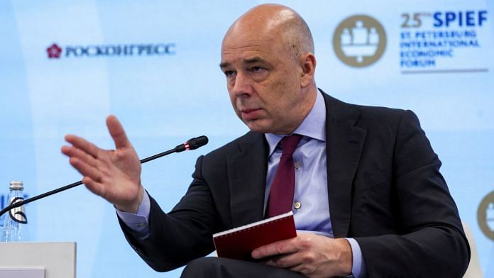 Russian Finance Minister Anton Siluanov | Reuters file photo