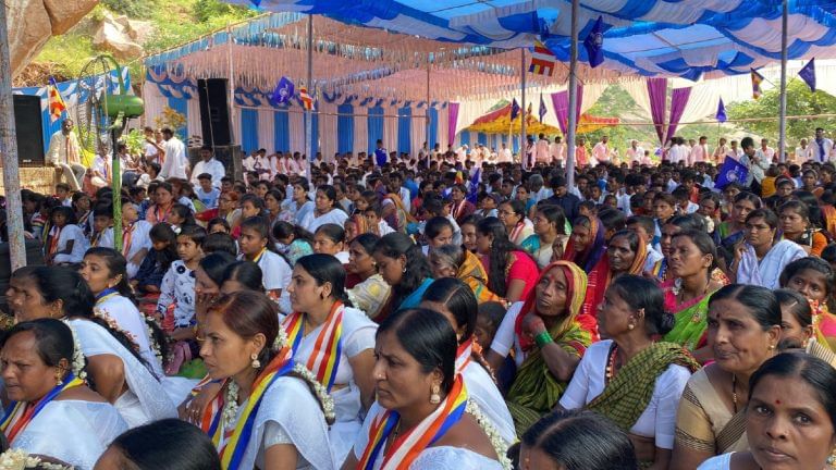 ‘Called untouchable in 2022’: Why hundreds of Dalits in Karnataka embraced Buddhism last week