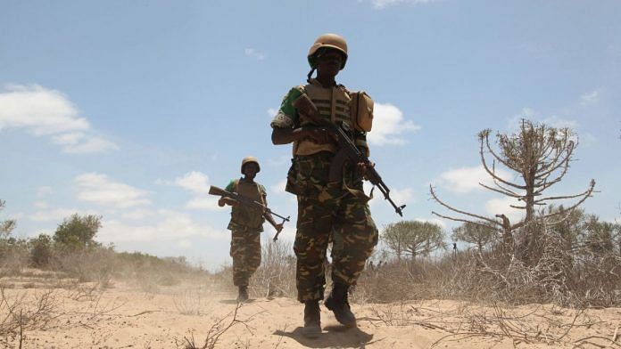 Soldiers belonging to the Burundian contingent of the African Union Mission in Somalia | File photo | Rawpixel