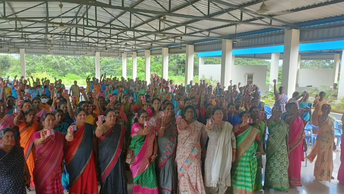 Women in the Telangana district are proud to use menstrual cups | Special arrangement