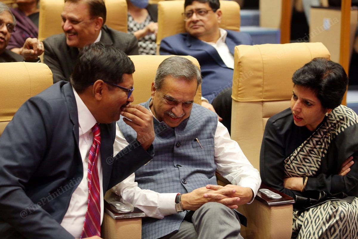 (From left to right): Supreme court judges Bhushan Ramkrishna Gavai, M.R. Shah and Hima Kohli | Photo: Praveen Jain | ThePrint