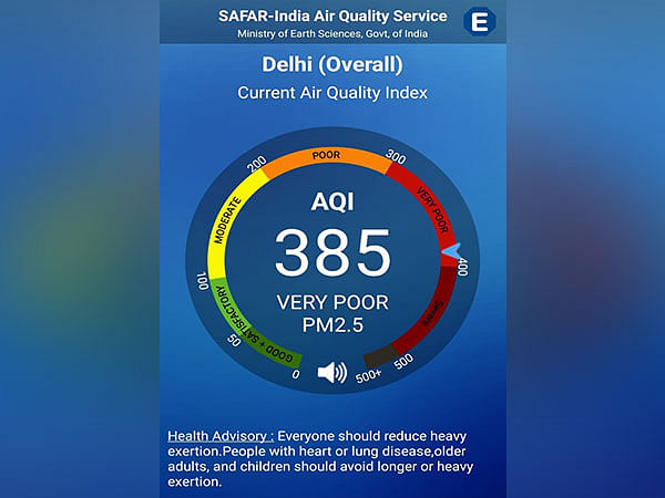 AQI of national capital hits 'very poor' category