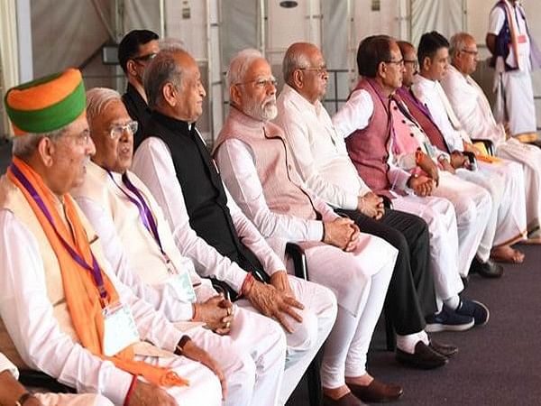 PM Modi pays homage to sacrifices of unsung tribal heroes in Rajasthan's Mangarh