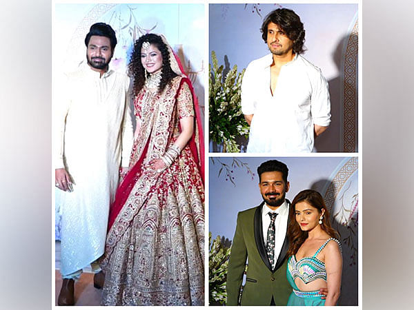 Palak Muchhal ties knot with Mithoon: Take a look at celebrities who attended their wedding reception