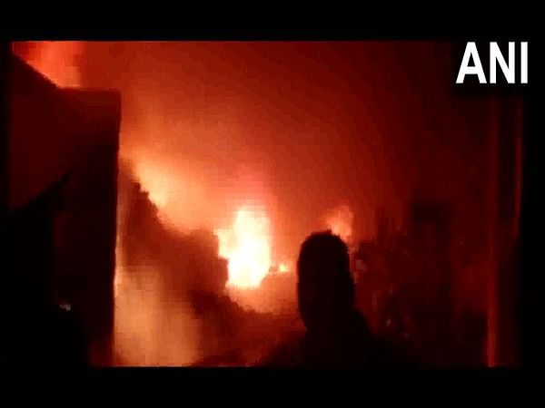 Bihar: Fire breaks out at plastic manufacturing factory in Patna