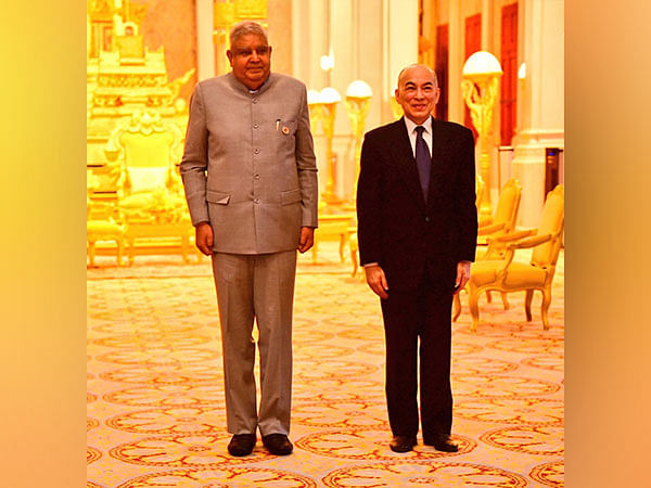VP Dhankhar calls on Cambodia's king, discusses strengthening of bilateral ties