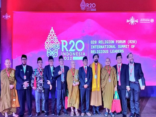 At recent R20 Summit Haji Syed Salman Chishty highlights importance of inter-religious dialogue