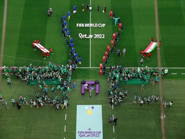 Iranian football team players refused to sing their national anthem at FIFA World Cup in Qatar