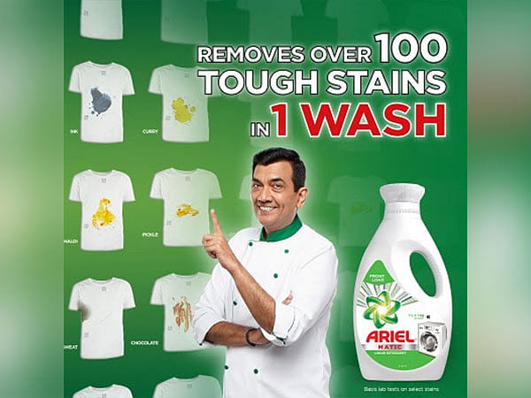 Ariel's New Matic Powder and Liquid among First Detergents in India that removes over 100 tough stains in 1 Wash Inside the Machine