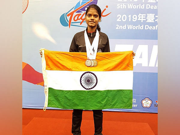 Deaflympian Jerlin Anika considers shuttler PV Sindhu her idol ...