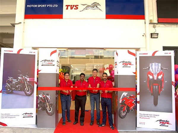 TVS Motor Company expands its global footprint; launches its first TVS Experience Centre in Singapore