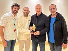 Leading filmmakers and Producer Mahaveer Jain celebrate Glorious journey of Anupam Kher and the success of Uunchai